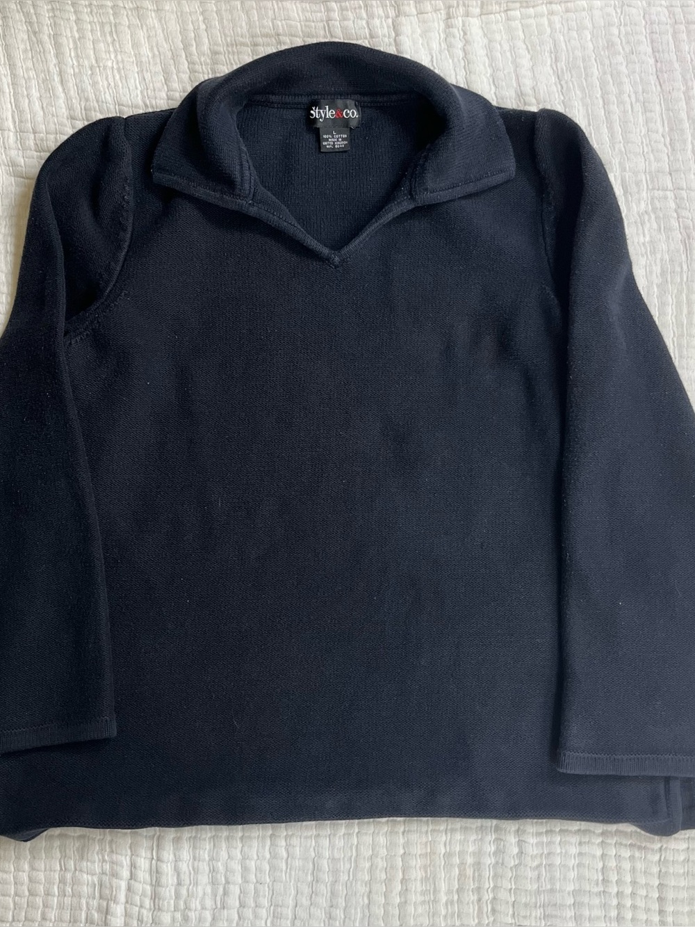 Women’s Style & Co Sweater Size Large